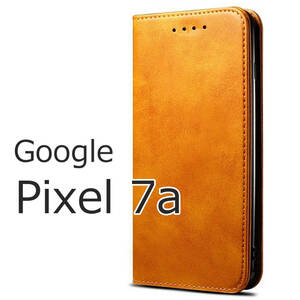 Google Pixel7a ケース 手帳型 おしゃれ 茶 ブラウン Pixel 7a カバー pixel7 a ピクセル7a シンプル 革 レザー スマホケース 送料無料 安