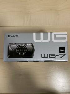 新品未使用品　RICOH リコー カメラ デジカメ WG-7 BLACK ブラック