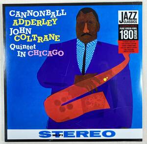 未開封　キャノンボール・アダレイ Quintet In Chicago Cannonball Adderley　送料500円　完売品　美品　EU盤　180g重量盤　限定盤　1LP