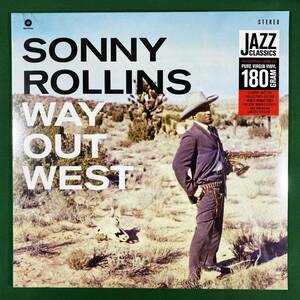 未開封　ソニー・ロリンズ　Sonny Rollins Way Out West　送料500円(LP送料最安値)　希少品　P美品　EU盤　高音質180g重量盤　限定盤　1LP