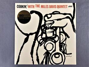 未開封　マイルス・デイヴィス　クッキン　Cookin' with the Miles Davis Quintet　送料500円(LP送料最安値)　重量盤　希少品　限定盤　1LP