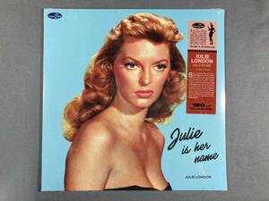 未開封　ジャズ・ヴォーカルの定番　ジュリー・ロンドン　Julie London Julie Is Her Name 　EU盤　180g重量盤　限定盤　送料500円　1LP