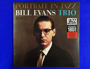 未開封　送料500円　ビル・エヴァンス　ポートレイト・イン・ジャズ　Bill Evans Portrait In Jazz　美品　EU盤　180g重量盤　1LP　　　