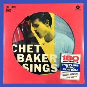 未開封 超希少ピクチャー盤 完全数量限定 EU盤 チェット・ベイカー シングス Chet Baker Sings 180g重量盤 1LPの画像1