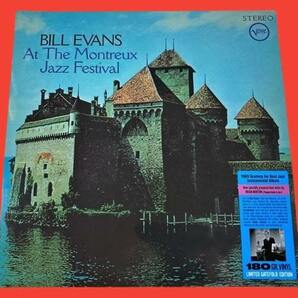 未開封 超希少品 ビル・エヴァンス Bill Evans At The Montreux Jazz Festival 豪華見開きジャケ EU盤 高音質180g重量盤 限定盤 1LPの画像1