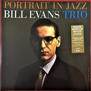 未開封　豪華見開きジャケ　ビル・エヴァンス Bill Evans Trio Portrait In Jazz 送料500円　EU盤　180g重量盤　美品　限定盤　希少品 1LP