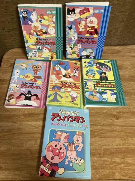 アンパンマン　93シリーズセレクション　3 4 6 8 11 DVD 6巻セット　