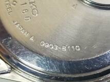 中古　セイコー 0903-8110 電池交換済 SEIKO TYPE2 クォーツ 3針 デイデイト 0903-8110 E4_画像9