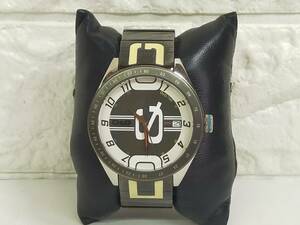  used D&G Dolce & Gabbana DOLCE&GABBANA TIME wristwatch operation goods E29