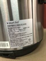 中古☆instant pot/インスタントポット☆家庭用電気圧力鍋及び圧力がま☆DUO Mini☆シナジートレーディング_画像8