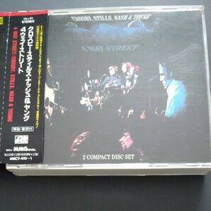 クロスビー スタイルス ナッシュ & ヤング 4 ウェイストリート 国内盤 CD 帯付 ２枚組 4 way street