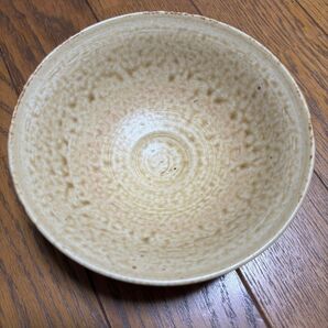 水野寿山　黄瀬戸茶碗　 美濃焼