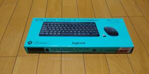 ロジクール(Logicool)　ワイヤレスコンボ（ワイヤレスキーボード＋マウスセット）MK245 NANO　メンブレン/日本語83キー　MK245nBK