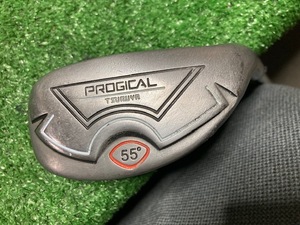 全国送料無料　中古チッパー　TSURUYA PROGICAL 55°　 純正スチール34.5インチ　　Y2197