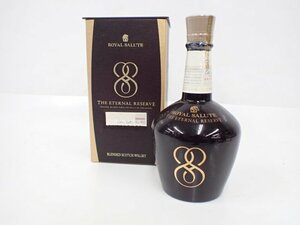 【未開栓・古酒】ROYAL SALUTE THE ETERNAL RESERVE ロイヤルサルート エターナルリザーブウイスキー 700ml 40% 箱付 △ 6D748-2