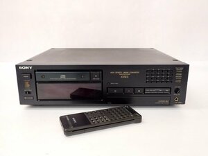 SONY ソニー CDプレーヤー CDP-X55ES リモコン付き □ 6D6F2-3