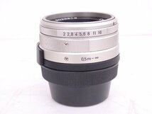 CONTAX/コンタックス Gシリーズ用レンズ Carl Zeiss Planar 35mm F2 T* Gマウント レンズフード付 プラナー ◆ 6D5BA-8_画像5