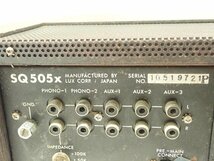 LUXMAN ラックスマン プリメインアンプ SQ505X ¶ 6D861-1_画像5