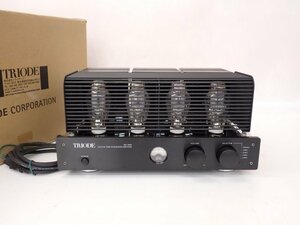 【良品】 TRIODE トライオード 真空管/管球式プリメインアンプ TRZ-300W 創立25周年記念モデル 元箱付 配送/来店引取可 □ 6D280-6