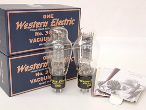 Western Electric ウエスタンエレクトリック 真空管 出力三極管 300B 2本セット 2021年復刻版 元箱付き(2) □ 6D280-8