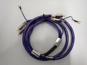 良品 ZONOTONE 6NTW-6060 Meister 約1.5m ゾノトーン 超高純度6N銅導体採用 RCA-RCAタイプ フォノケーブル RCAケーブル ∬ 6D8D1-23