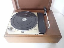 THORENS トーレンス ターンテーブル TD124 キャビネット付き + トーンアーム Ortifon RF-297 配送/来店引取可 ★ 6D91F-7_画像1