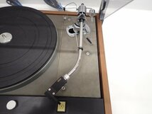 THORENS フローティング式ベルトドライブレコードプレーヤー TD126MKIII MK3 + SME トーンアーム 3010-R搭載 トーレンス ∩ 6D778-3_画像3