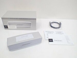 BOSE ボーズ Bluetoothスピーカー SoundLink Mini II Special Edition ラックスシルバー 元箱付き † 6D5F8-1