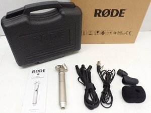 RODE ロード NT4 XYステレオコンデンサーマイク ハードケース/元箱付 ∩ 6D85F-10