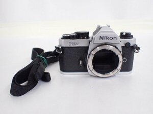 Nikon ニコン FM2 N フィルム一眼レフカメラ ボディ ストラップ付 ∴ 6D9CA-6