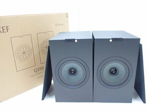 KEF ケフ Q350 ブックシェルフ型スピーカー ペア 元箱/説明書付 ∩ 6D8FC-4