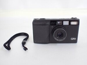 RICOH リコー GR1 コンパクトフィルムカメラ ストラップ付 ∴ 6D963-76