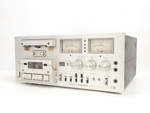 Pioneer 3ヘッドシングルカセットデッキ CT-1000 パイオニア ◆ 6D71E-11