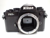 良品 Nikon FM3A ブラック ニコン フィルム一眼レフカメラ ボディ ∬ 6D6F0-4_画像3