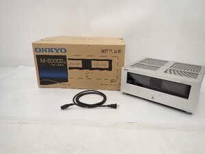 【良品】ONKYO オンキヨー ステレオパワーアンプ M-5000R 元箱付 (2) 配送/来店引取可 ∽ 6DACD-14