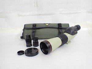 Nikon ニコン ED FIELD SCOPE D=60 P フィールドスコープ 30X WF/20-45X/20X 交換レンズ バッグ付 ∴ 6D963-82