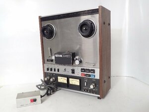 【録再可/やや難あり】TEAC ティアック オープンリールデッキ A-6100 ★ 6D8DE-1