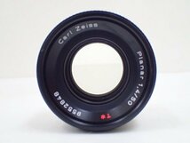 CONTAX コンタックス 標準レンズ Carl Zeiss Planar T* 50mm F1.4 MMJ プラナー オールドレンズ † 6DAE1-7_画像4