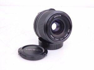 MINOLTA/ミノルタ 単焦点 広角レンズ New MD 28mm F2 MDマウント ◆ 6DC2B-1