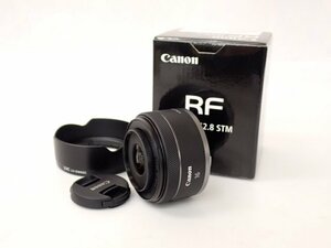 Canon キヤノン AF広角単焦点レンズ RF16mm F2.8 STM RFマウント 元箱付き □ 6DBC5-21