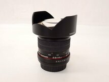 SAMYANG サムヤン 広角単焦点レンズ 14mm F2.8 ED AS IF UMC キヤノンEFマウント Canon用 □ 6DBC5-4_画像5