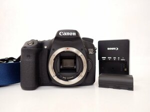 Canon キヤノン デジタル一眼レフカメラ EOS 70D ボディ バッテリー/充電器付き □ 6DBC5-11