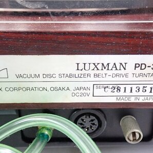 LUXMAN ラックスマン PD-310 + VS-300 ターンテーブル ポンプユニットセット ∴ 6DACC-3の画像5