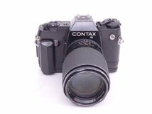 CONTAX/コンタックス フィルム一眼レフ 137MA QUARTZ データバック D-5/Carl Zeiss Sonnar 135mm F2.8 T* AEJ グリップ付 ◆ 6DB9F-2_画像3