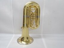 MIRAPHONE ミラフォン チューバ 4ローター B♭管 B86A ベル径 450mm ドイツ製 金管楽器 配送/来店引取可 △ 6DA65-13_画像3