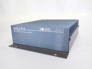 SOUND STREAM サウンドストリーム Class A 40 II アンプ カーオーディオ ∴ 6DA16-2