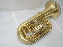 MIRAPHONE ミラフォン チューバ 4ローター B♭管 B86A ベル径 450mm ドイツ製 金管楽器 配送/来店引取可 △ 6DA65-13_画像4