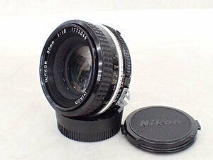 Nikon 単焦点レンズ Ai NIKKOR 50mm F1.8 ニコン ▽ 6DBA1-1