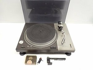 Technics SL-1100 レコードプレーヤー + EMPIRE 400TC/EXCEL ES-750II カートリッジ×2 テクニクス ∩ 6DCAD-1