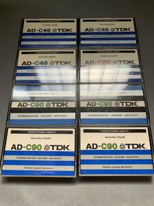 中古 カセットテープ TDK AD-C 8本セット